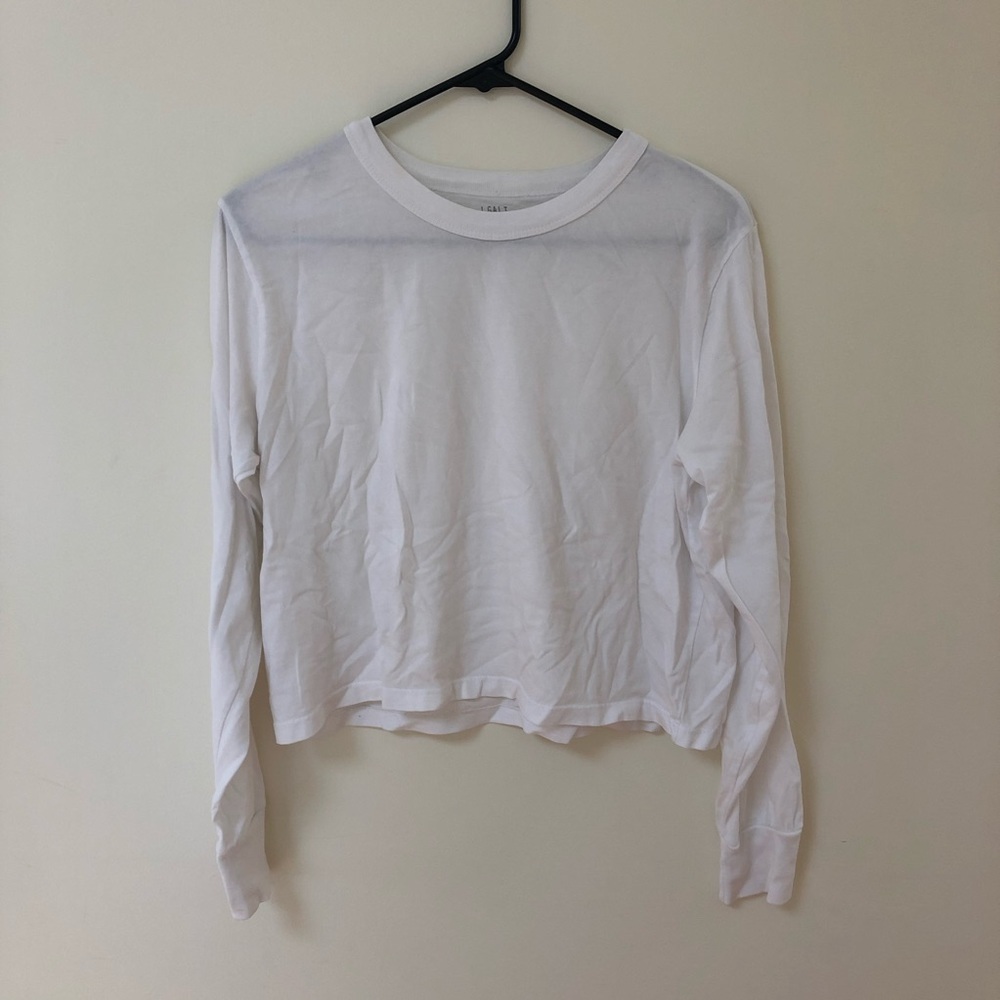 Brandy Melville White Basic Tee